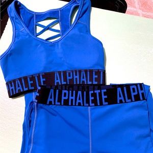 Alphalete set - sports bra and leggings